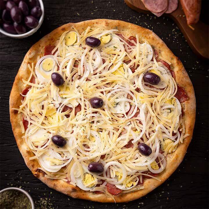 Pizza Carbonara no Bairro Bom Retiro SP - Tutti Pizza Bom Retiro